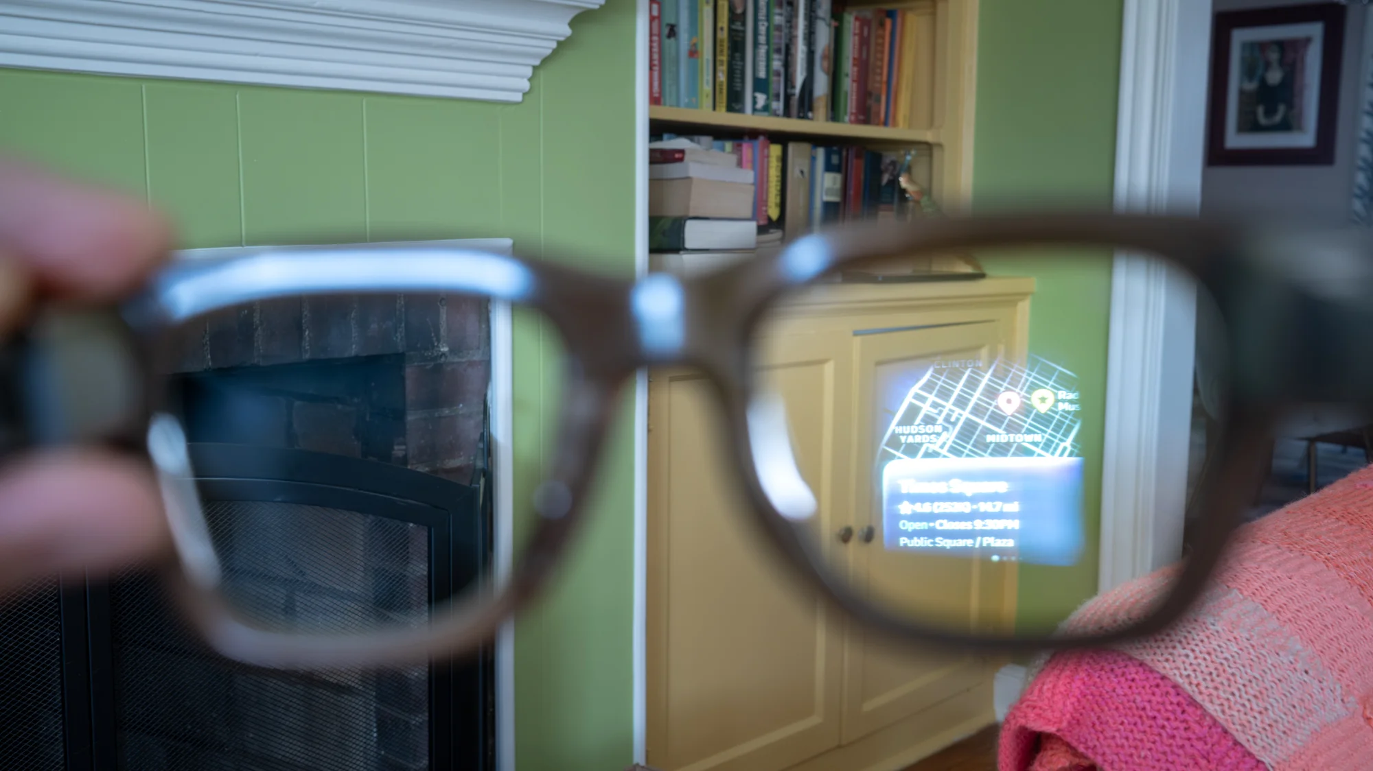 Map view with the Meta Ray-Ban Display