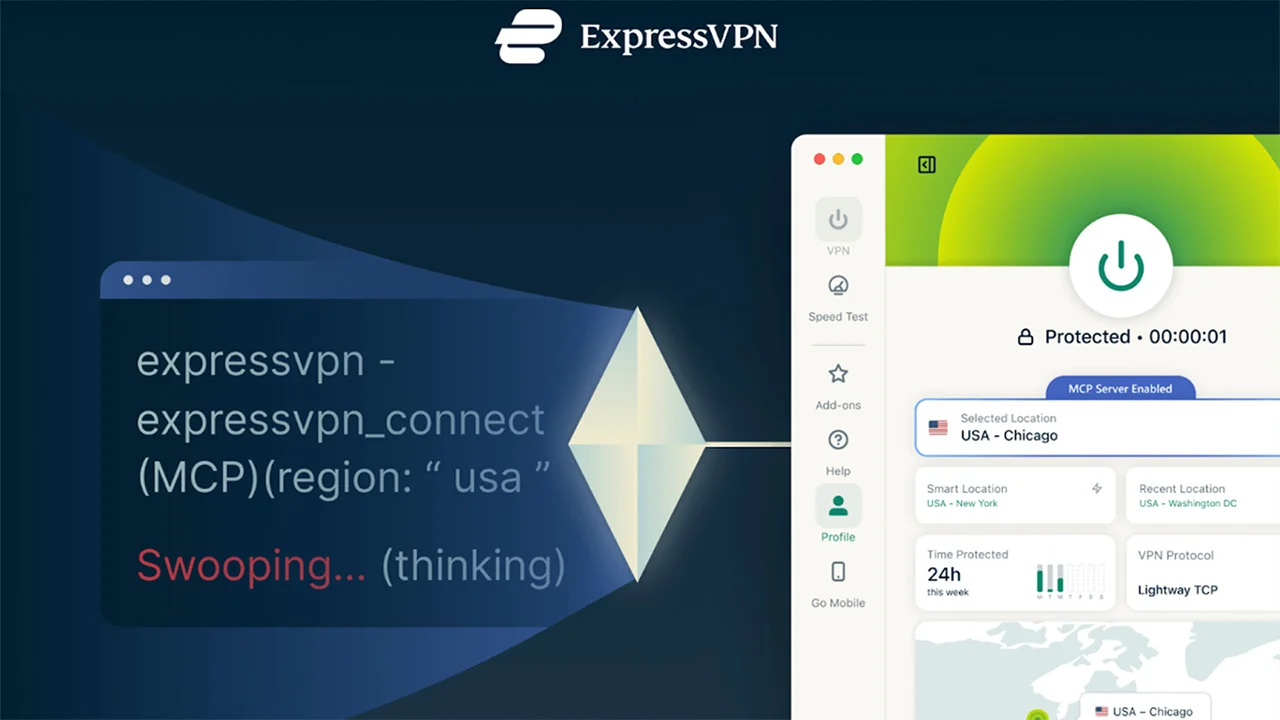 ExpressVPN MCP server graphic